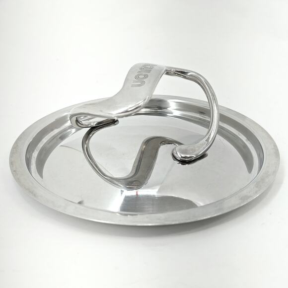 Circulon Style 5-3/8"-6" 15cm Helper Handle Stainless Steel Pan Lid - Picture 2 of 4